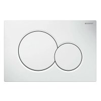 Geberit Sigma01 ovládací tlačítko, alpská bílá, 115.770.11.5