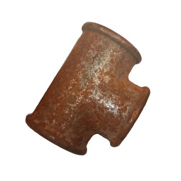 T kus, černý, POVRCHOVÁ KOROZE