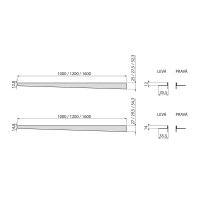 Profil spádový, APZ903M/1200