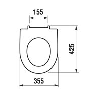 Jika wc sedátko Lyra plus, H8933870000001