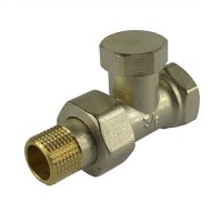 Klum Šroubení radiátorové uzavíratelné přímé