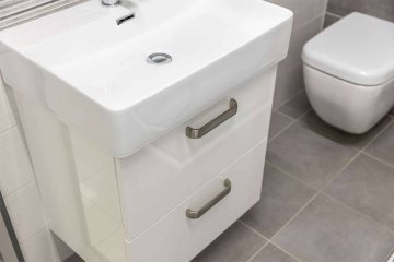 Mereo Leny, koupelnová skříňka s keramickým umyvadlem 50 cm, bílá  - aktuální náhradou je produkt CN810N