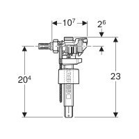 Geberit napouštěcí ventil, 240.705.00.5