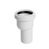 HT redukce, obrácená, bílá, DN 40/50