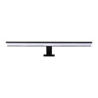 Mereo Led koupelnové osvětlení nad zrcadlo, černá, 60 cm, 12 W, 780 lm, 4000 K, IP44, 230 V