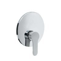 Mereo Sprchová podomítková baterie bez přepínače, Zuna, Mbox, kulatý kryt, chrom