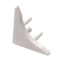 Koncovka vanové lišty, bílá