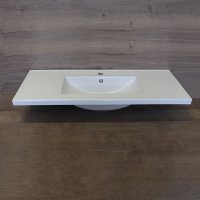 Mereo Nábytkové umyvadlo 101x46,5x17,5 cm, keramické, bílé