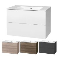 Mereo Aira, koupelnová skříňka s keramickým umyvadlem 81 cm
