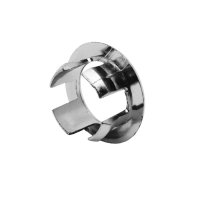 Krytka přepadu kulatá, chrom