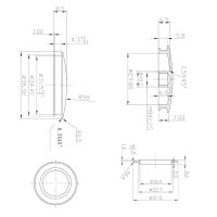 Mereo Náhradní uzávěr k výpusti CH05