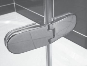 Mereo Sprchové dveře, Fantasy, 80x190 cm, chrom. profily ALU, sklo Čiré, L/P universální provedení