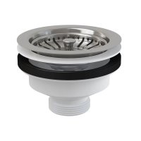 Alcadrain výpust dřezová 6/4" s nerezovou mřížkou DN115, A37