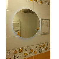 Naturel Iluxit zrcadlo s osvětlením 60x60 cm