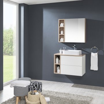 Mereo Aira, koupelnová skříňka 61 cm, šedá