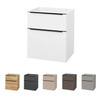 Mereo Mailo, koupelnová skříňka 61 cm, černé madlo