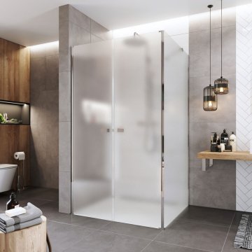 Mereo Sprchový kout, Novea, obdélník, 110x90x200 cm, chrom ALU, sklo Point