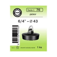 Zátka s ouškem ⌀ 43 mm, č. 76