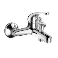 Mereo Vanová nástěnná baterie, Lila, bez příslušenství, chrom