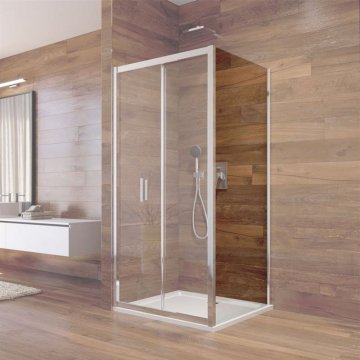 Mereo Lima pevný díl k lítacím, zalamovacím a trojdílným zasunovacím dveřím, 190 cm, sklo Point