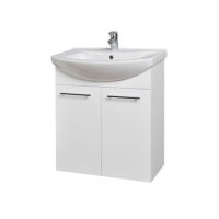 Zenon skříňka včetně umyvadla 65 cm, bílá, KZ65.1.1Z