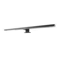 Mereo Led koupelnové osvětlení nad zrcadlo, černá, 60 cm, 12 W, 780 lm, 4000 K, IP44, 230 V