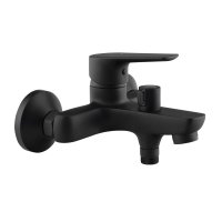 Lotta nástěnná vanová baterie, černá