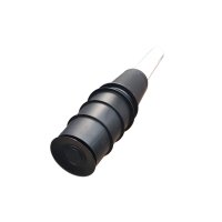 Cox komínek koaxiální DN 80/125, černý