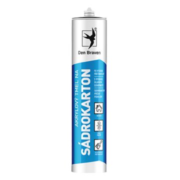 Den Braven akrylový tmel na sádrokartony, 310 ml