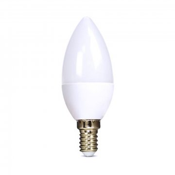 LED žárovka, svíčka, 8W, E14, 3000K, 720lm