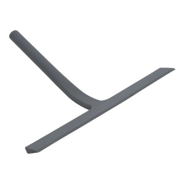 Mereo Stěrka na sklo silikonová, š. 280 mm, s držákem, šedá