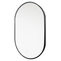 Mereo Zrcadlo oválné 50x80 cm, LED osvětlení a odmlžování