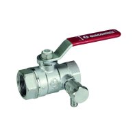 Giacomini kohout kulový s vypouštěním, voda, FxF, s pákou