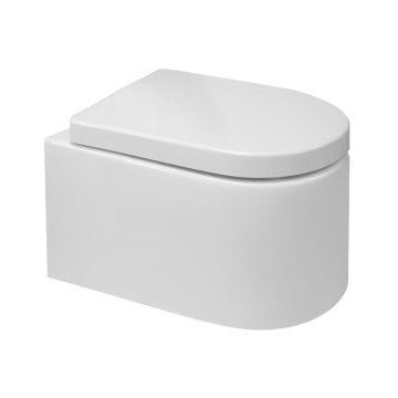 Mereo WC závěsné kapotované, RIMLESS, 495x360x370, keramické, vč. sedátka CSS115SN