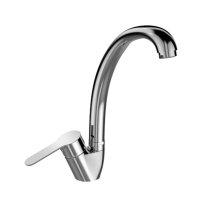 Mereo Dřezová stojánková mimoúrovňová baterie, Zuna, s ramínkem nad pákou, výška 240 mm, chrom