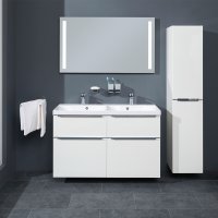 Mereo Mailo, koupelnová skříňka 120 cm, elox AL madlo