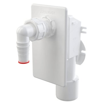 Alcaplast sifon pračkový podomítkový, bílá, APS4
