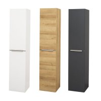 Mereo Mailo, koupelnová skříňka vysoká 170 cm, chrom madlo