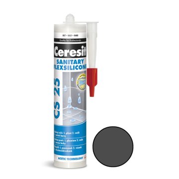 Ceresit CS25 silikon sanitární 280 ml - Barva: Graphite