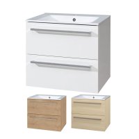 Mereo Bino, koupelnová skříňka s keramickým umyvadlem 61 cm