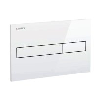 Laufen ovládací tlačítko AW1, Dual Flush, bílé, 8.9566.1.000.000.1