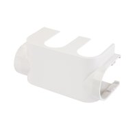 Variodesign kryt pro připojovací armaturu levý, bílý, F12036