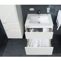 Mereo Opto, koupelnová skříňka s keramickým umyvadlem 61 cm