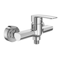 Mereo Sprchová nástěnná baterie, Pego, 150 mm, bez příslušenství, chrom