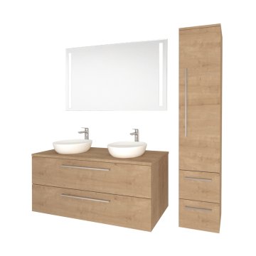 Mereo Umyvadlo na desku bez přepadu, 400x400x145 mm, kulaté, keramické - pro zaslání na paletě