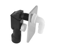 Klum Sifon pračkový podomítkový ø 40/50 mm, chromovaný plast