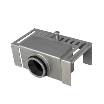 Mereo Čistící kus se zápachovou uzávěrou, nerez, pro CZ12x, CZ13x, , CZ17x, CZ18x