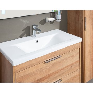 Mereo Vigo, koupelnová skříňka s keramickým umyvadlem, 61 cm