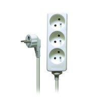 Prodlužovací kabel, 3 zásuvky, 5m