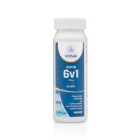 Vodnář tester 6 v 1, měření chloru, pH, alkality, CYA i tvrdosti, 10ks
